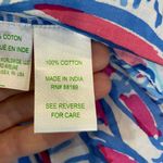 Lilly Pulitzer Cruiser Red Right Return Sailboat Button Up Shirt Size 10 Photo 6