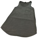 Trouve Women's XS Sleeveless Tank Dress Casual Pocket Gray Gray Photo 0