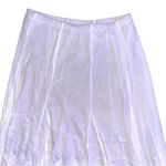 Karen Kane White Tiered Maxi Skirt Women Medium Festival Cottagecore Whimsy Boho Photo 3