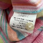Vilagallo Louise Caicos striped button down top Pink Size undefined Photo 5