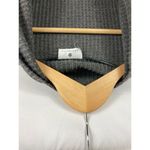 Socialite Cocoon Waffle Knit Open Cardigan Grey Size Large Photo 3