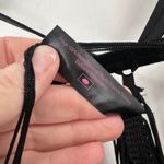 NWOT YANDY COLLECTION Black Fringe Mini Dress Size L Swim Coverup Lingerie Photo 9