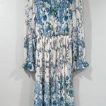 VICI Tempe Floral Ruffle Midi Dress Size Small EUC Photo 3