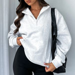 White Fox X Sarah’s Day 1/4 Zip Hoodie Photo 0