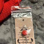 Nanette Lepore  size 6 crimson ruby pleated dress sleeveless mock neck 3 button Photo 13