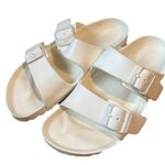 Birkenstock EUC  Arizona Essentials Eggshell EVA Synthetic EU 36  6W 4M Photo 0