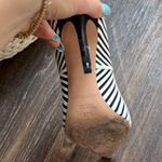 Giorgio Armani  Stripped Pointed Heels Photo 7