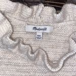 Madewell  ruffle neck and sleeve sweater size XXS Photo 3