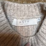 ASTR Maria Fair Isle Sweater Ivory/black SZ L Cabin Cozy Ski Winter Wool Apres Photo 5