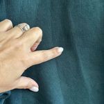 SKIMS Vintage Fleece Straight Leg Pant in Cypress, Size Small Photo 6