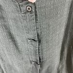 Eileen Fisher Linen Button Front Jacket Shaket Green Size Large Boho Minimalist Photo 4