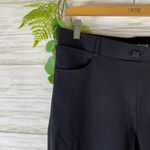 Betabrand  Black Straight Leg Office Wear Business Casual Legging Trousers Photo 2