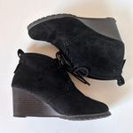 SO Black Wedge Booties Photo 2