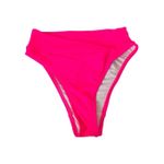 Halara  Hot Pink Crossover High Waist Bikini‎ Bottom Size XS New With Tag Photo 1