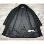 Moschino Love  Womens Wool‎ Blend Pea Coat US 6/EU 42 Embroidered Arm Long Jacket Photo 5