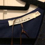 Solitaire NWT Blue and Black Lace Mini Dress Photo 2