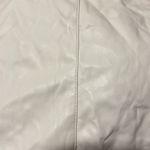 Sunday in Brooklyn  Pinafore Pleather Faux Leather Tank Dress Pleather Cream Photo 10