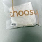 Choosy White Cropped Eyelet Blouse 3/4 Sleeve Collared Button Cuff Top Size XS Photo 12