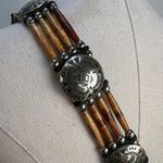 Handmade Western Conch Leather Belt 38 Photo 1