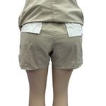 st. john's bay  Cotton Tan Khaki Chino Button and Zip Front Skort Womens 6 Photo 7