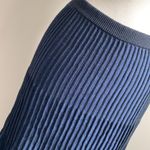 J.Crew Pleated Skirt Womens Sz XS Navy Metallic Wool
Blend Maxi Stretch Sweater Photo 1