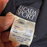 NWT Vintage Escada Sport Deadstock logo turtleneck top Blue Size M Photo 3