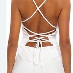 Love Tree  White Backless Dress Photo 0