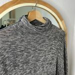 Anthropologie Moth gray marled turtleneck sweater Photo 3