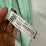 Eileen Fisher  Mint Green Long Sleeve Blouse M Baggy Oversized Lagenlook Casual Photo 5