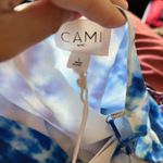 Cami NYC  Womens M Blue White Tie Dye Silk Tank Top Photo 2
