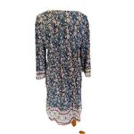 BeachLunchLounge  Multi-Color Blue Floral Boho/Casual Design Dress M-EUC Photo 1