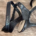 a.n.a  Black Strappy Heels Shoes Women’s Size 7.5 Buckle Open Toe Formal Date Night Photo 9