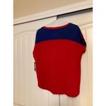 Nba New Jersey Nets Top Women's Small Touch By Alyssa Milano Hardwood Classics Red Photo 1