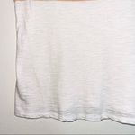 LC Lauren Conrad 100% Cotton White Pastel Stripe Front Tee Photo 5