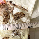 Free People  New Romantics Floral Godet Duster Skirt Vintage Rare size XS Photo 15