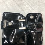 Vintage shiny patent black 1960s go Photo 12