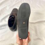 st. john's bay  90s Dark Brown Leather Witchy Wench Lace Up Ankle Booties US 7 Photo 6