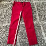 Red Dress Pants Size 2 Photo 9