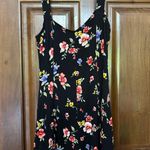 Forever 21 Black Floral Romper Photo 0