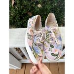 Keds  x Rifle Paper Co Pink Floral Sneakers EUC Size 11 Photo 4