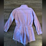 Triple Threads Purple Denim Romper Photo 4