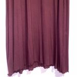 Lane Bryant NEW 26/28 Midi Dress Red Long Sleeve Ribbed High Neck Photo 8