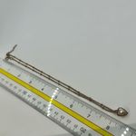 Gold tone pearl in heart dainty pendant necklace Photo 6