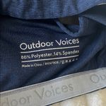 Outdoor Voices  Navy Blue Athletic Crop Top Photo 5