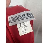 Jessica Howard Vintage Polka Dot Tulle Dress 8 Red White Rockabilly 1990s XS/S Photo 3