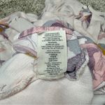 Free People  Tree Swing Floral Tunic Top Mini Dress Pearl Combo Extra Small XS Photo 7