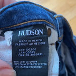 Hudson Jeans  Nico Mid Rise Crop Skinny Size 26 Raw Hem Ankle Jean Cropped Jean‎ Photo 3