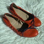 J.Crew  Emma ballet flats round toe 7.5 orange Photo 0