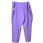Kasper  New Dress Pants Straight Leg Flat Front Lavendar Women’s Plus Size 22W Photo 3