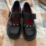 Demonia MJ-115 Black Leather Mary Jane Shoes Womens 7 Star Embellished Gothic Photo 1